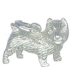 Charm de plata esterlina para perro Cairn Terrier .925 x 1 Charms para perros Terriers