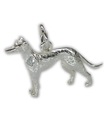 Greyhound Sterling Silber Charm .925 x 1 Greyhounds Dog Dogs Charms