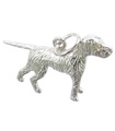 Ciondolo in argento sterling cane puntatore .925 x 1 ciondoli cani puntatori