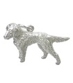 Retriever hond sterling zilveren bedel .925 x 1 Retriever honden bedel