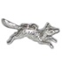 Fox Sterling zilveren bedel .925 x 1 Vixen Reynard Dog Foxes Charms