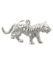 Tiger charm i sterling silver .925 x 1 Tigrar Big Cat Cats berlocker