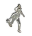 Bowling sterling silver charm .925 x 1 Bowls Bowler 10 Pin Skittles