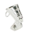 Nefertiti -berlock i sterlingsilver .925 x 1 Egyptisk charm