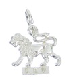 Leo lejonet charm i sterling silver .925 x 1 berlocker av lejon