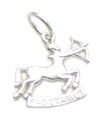 Sagittarius Zodiac charm i sterling silver .925 x 1 Zodiacs charm