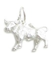 Stier Sternzeichen Stier Sterling Silber Charm .925 x 1 Bulls Zodiacs Charms