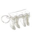 Marble Arch charm i sterling silver .925 x 1 London England Landmärken