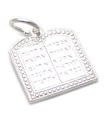 Ten Commandments sterling silver charm .925 x 1 Holy Comandments charms