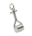 Garden Roller Sterling Silber Charm .925 x 1 Garten Charms