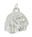 Indiansk charm i sterling silver .925 x 1 indianer