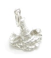 Fyr i charm sterling silver .925 x 1 Light House Fyrar charm