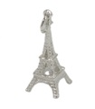 Charm de plata de ley de la Torre Eiffel .925 x 1 Charms Landmark France Paris