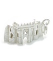 Castle charm i sterling silver .925 x 1 Charms i slott