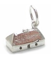 Croft House TINY charm i sterling silver .925 x 1 Stugor