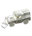 4 x 4 Charm de plata de ley .925 x 1 4x4 Cars Off Roader Charms