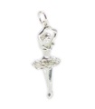 Ballerina charm i sterlingsilver .925 x 1 Ballettdanser