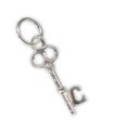 Iniziale G Lettera G Piccolo charm chiave in argento sterling .925 x 1 lettere