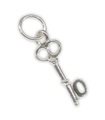 Initial O Letter O Small sterling silver key charm .925 x 1 Letters