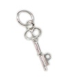 Initial P Letter P Small sterling silver key charm .925 x 1 Letters