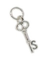 Iniziale S Lettera S Piccolo ciondolo chiave in argento sterling .925 x 1 lettere