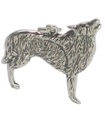 Wolf heulen Sterling Silber Charm-Anhänger .925 x 1 Wölfe Charms