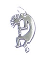 Kokopelli berlock i sterling silver .925 x 1 myt indiansk charm