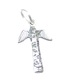 Totem Pole sterling silver charm .925 x 1 Indian Poles charms