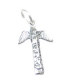 Charm de plata esterlina Totem Pole .925 x 1 Charms de postes indios