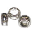 Bead Sterling Silber Charm Spacer .925 x 1 Beads Charms Spacer