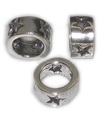 Bead Sterling Silber Stern Charm Spacer .925 x 1 Beads Charms Spacer