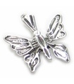 Butterfly sterling silver pendant .925 x 1 butterflies pendants