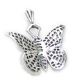 Butterfly sterling silver pendant .925 x 1 butterflies pendants