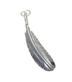 Feather 2D berlock i sterlingsilver .925 x 1 Fjädrar