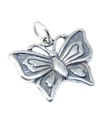 Butterfly sterling silver charm hänge .925 x 1 Fjärilar Butterflys