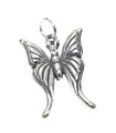 Schmetterling Sterling Silber Charm .925 x 1 Insekten und Schmetterlinge