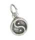 Yin Yang Tiny sterling silver charm .925 x 1 Ying Peace Calm charms
