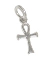 Ankh Ank Cross Tiny charm i sterlingsilver .925 x 1 Ankhs berlocker