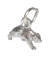 Bär Tiny Sterling Silber Charm Tiny .925 x 1 Bären Charms