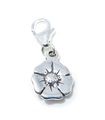 Charm de clip en argent sterling .925 x 1 Poppies Poppys charms