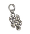 Charm celtique en argent sterling minuscule .925 x 1 breloques celtiques et celtiques