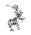 Elch TINY Sterling Silber Charm .925 x 1 Tiny Charms