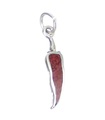 Chili peppar TINY charm i sterling silver .925 x 1 Chili Peppers