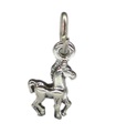 Horse TINY charm i sterling silver .925 x 1 Häst charm