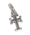 Croce TINY charm in argento sterling .925 x 1 Croci e ciondoli sacri