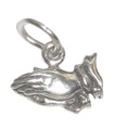 Mains en prière PETITE breloque en argent sterling .925 x 1 Breloques de prière