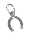 Hufeisen Tiny Sterling Silber Charm Tiny .925 x 1 Hufeisen Charms