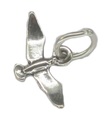 Möwe TINY Sterling Silber Charm .925 x 1 Vögel und Möwen Charms