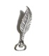 Feder Sterling Silber Charm .925 x 1 Vögel klein Feder Charms