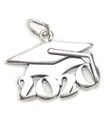 Graduation Mortarboard 2020 Sterling Silber Charm .925 x1 Graduate Charms